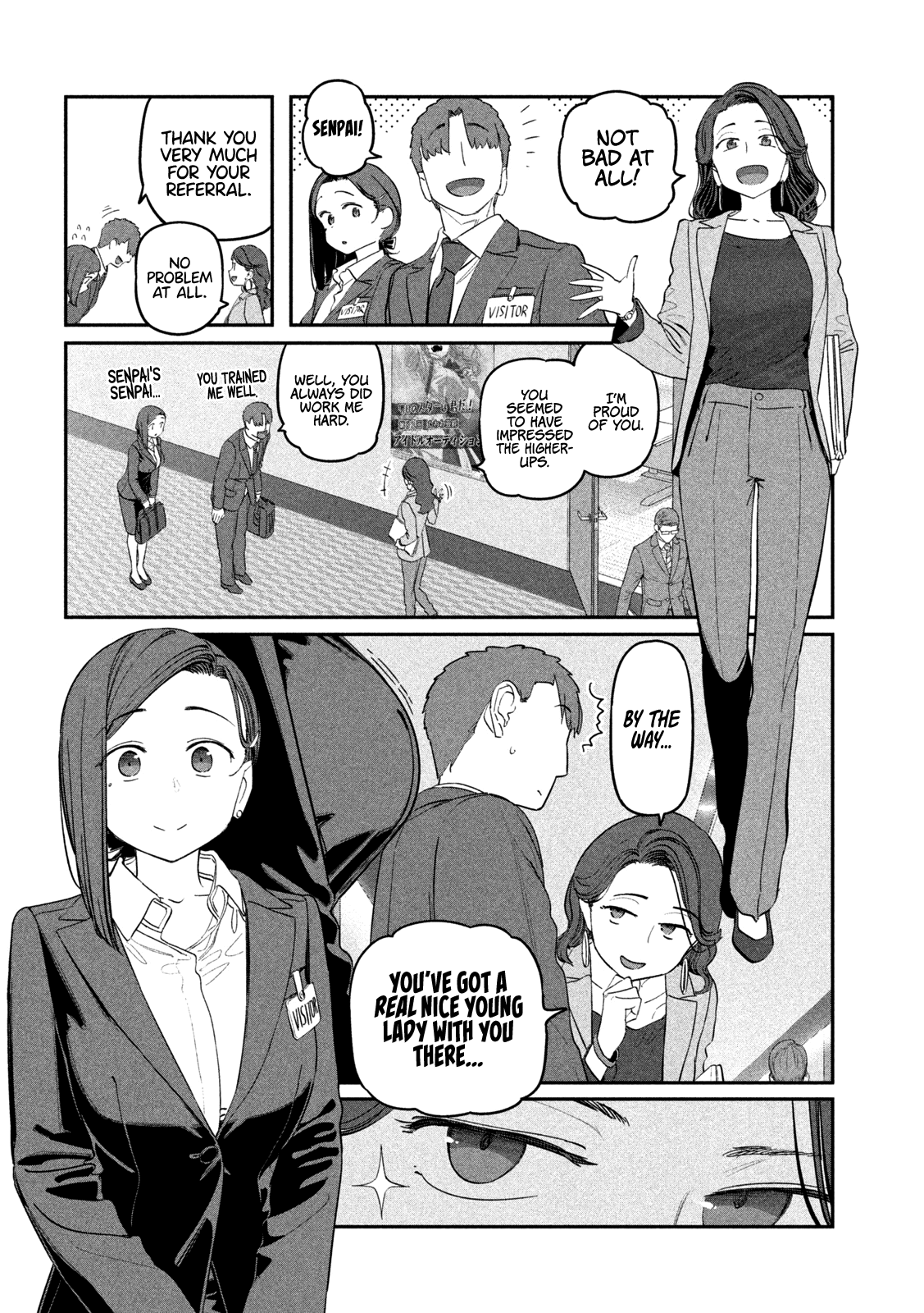Getsuyoubi no Tawawa (Serialization) Chapter 67 page 3 - Chapter 67: Kouhai-chan, Part 18