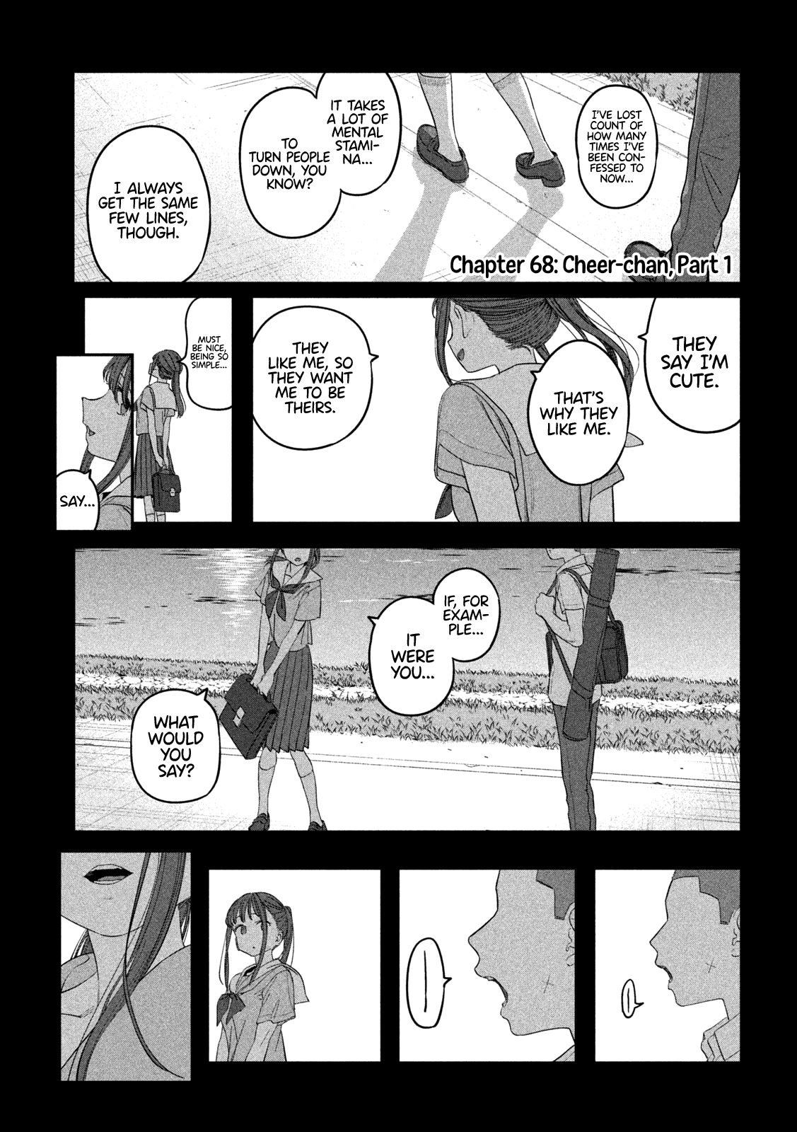 Getsuyoubi no Tawawa (Serialization) Chapter 68 page 2 - Chapter 68: Cheer-chan, Part 1