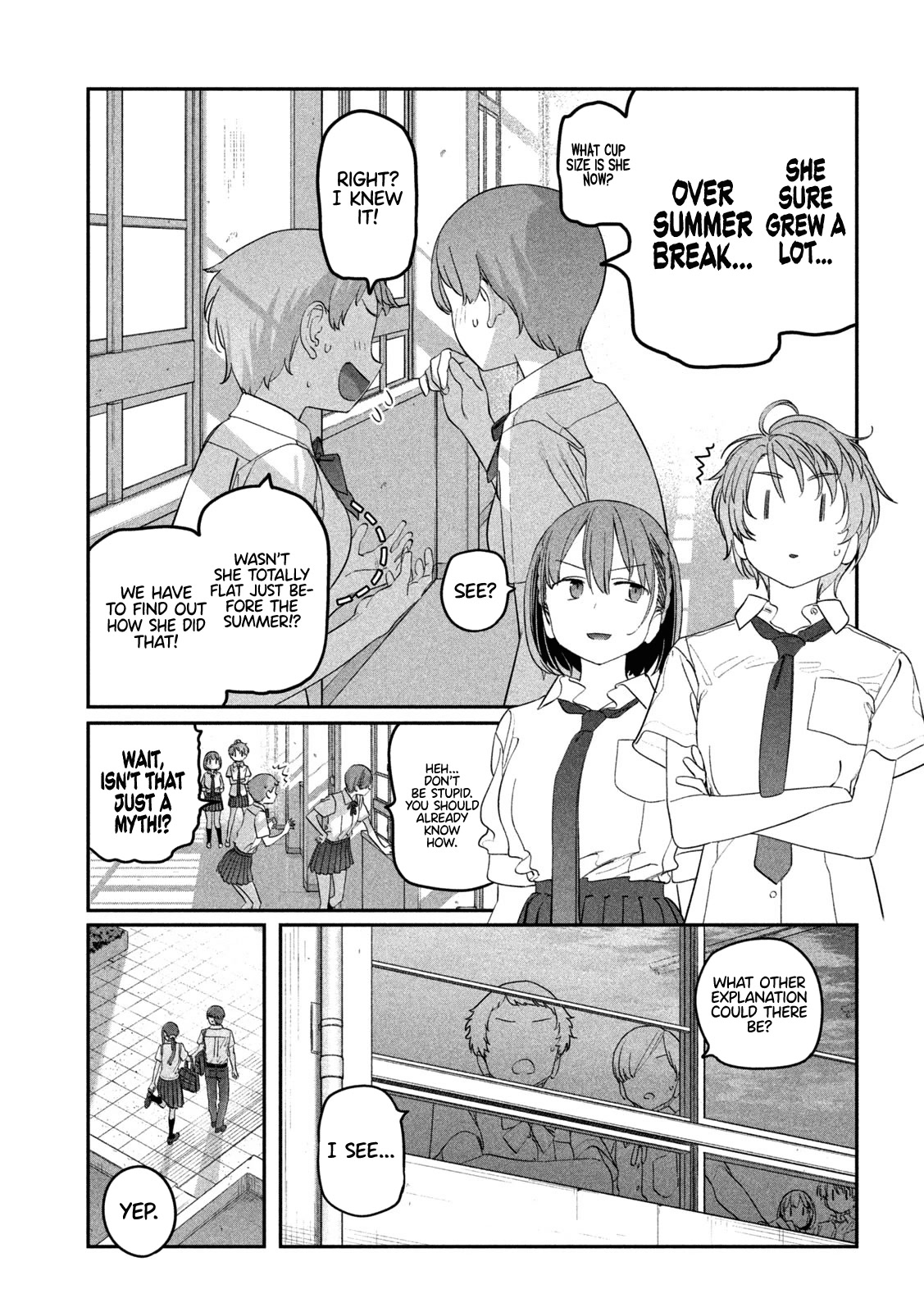 Getsuyoubi no Tawawa (Serialization) Chapter 71 page 12 - Chapter 71: Jitome-chan, Part 11