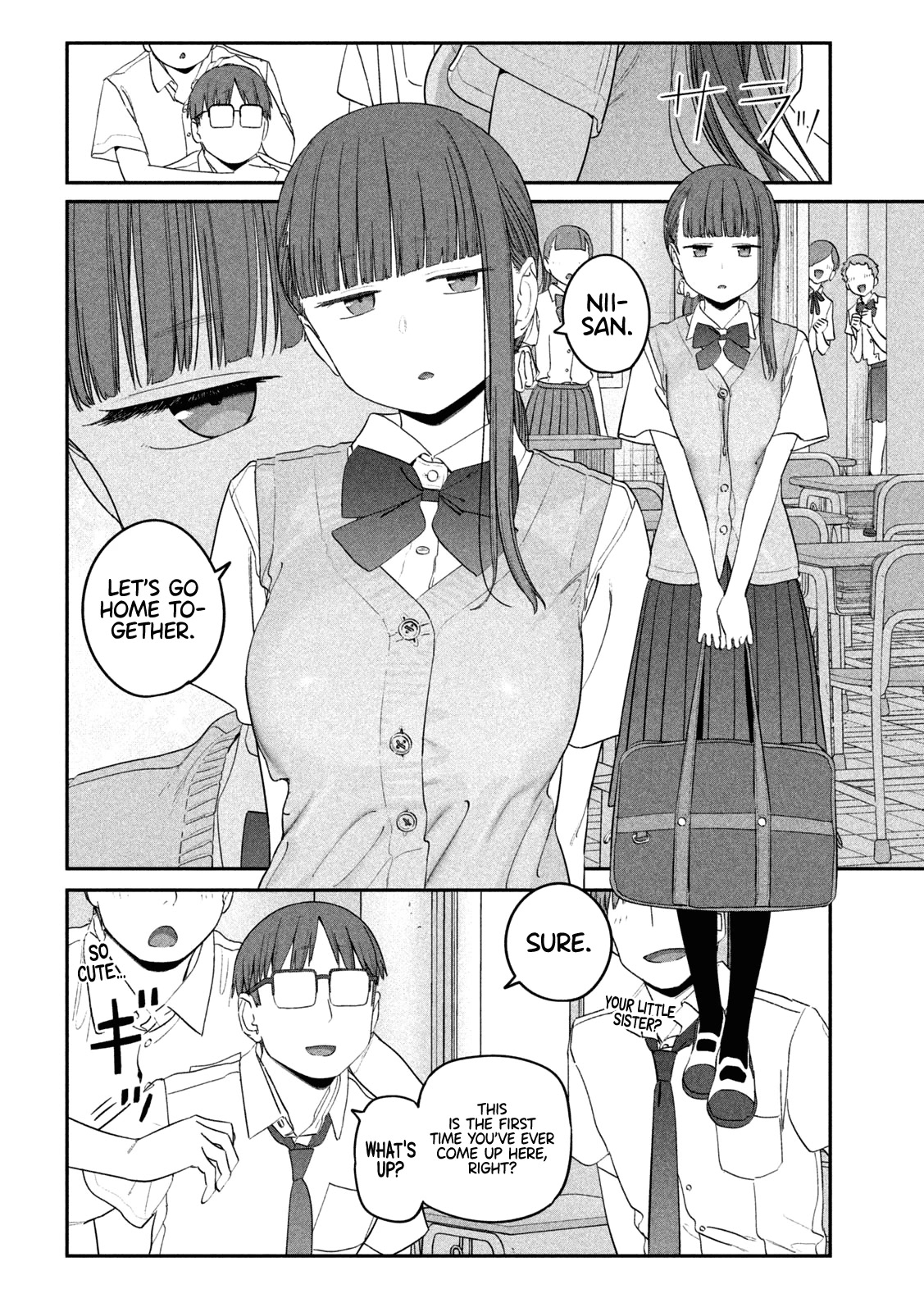 Getsuyoubi no Tawawa (Serialization) Chapter 71 page 5 - Chapter 71: Jitome-chan, Part 11