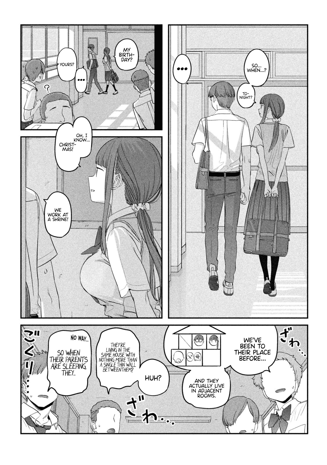Getsuyoubi no Tawawa (Serialization) Chapter 71 page 9 - Chapter 71: Jitome-chan, Part 11