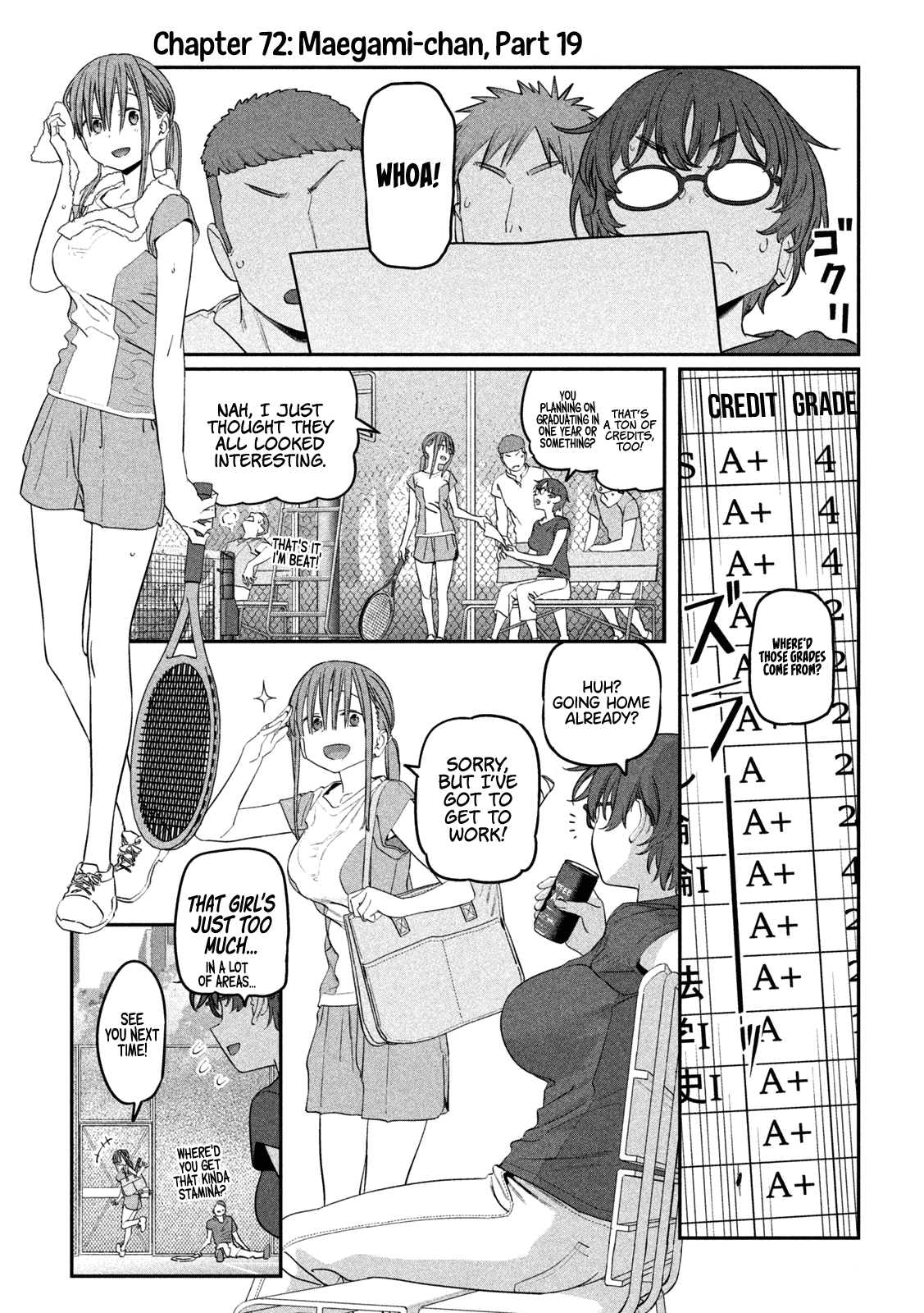 Getsuyoubi no Tawawa (Serialization) Chapter 72 page 2 - Chapter 72: Maegami-chan, Part 19