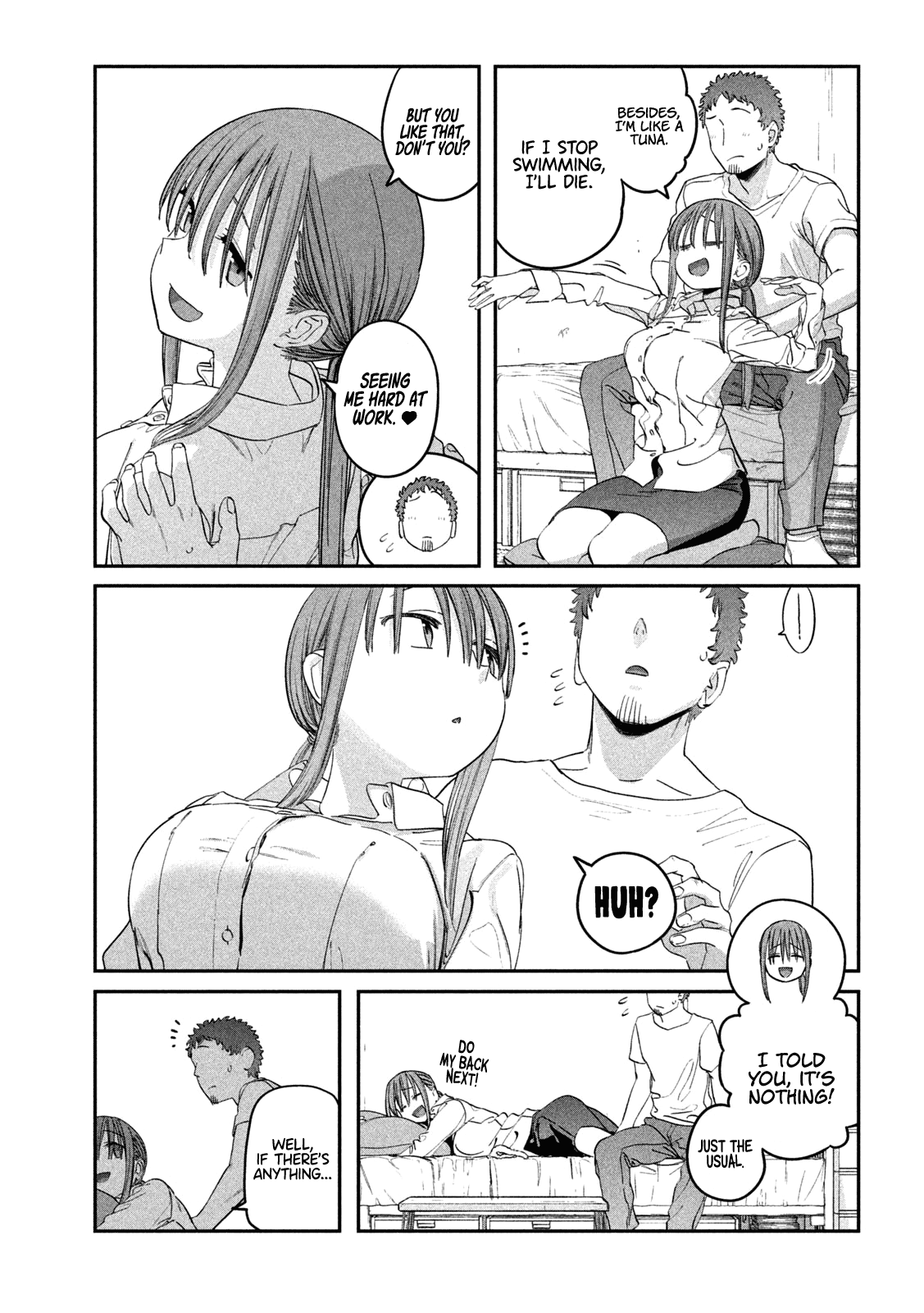 Getsuyoubi no Tawawa (Serialization) Chapter 72 page 6 - Chapter 72: Maegami-chan, Part 19
