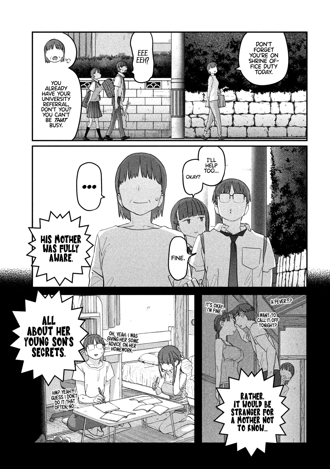 Getsuyoubi no Tawawa (Serialization) Chapter 73 page 10 - Chapter 73: Jitome-chan, Part 12