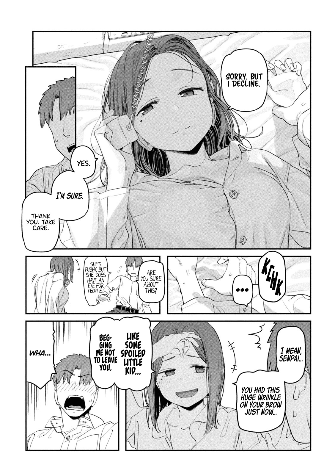 Getsuyoubi no Tawawa (Serialization) Chapter 74 page 13 - Chapter 74: Kouhai-chan, Part 19