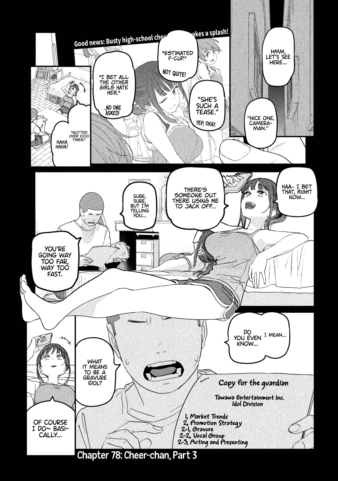 Getsuyoubi no Tawawa (Serialization) Chapter 78 page 2 - Chapter 78: Cheer-chan, Part 3