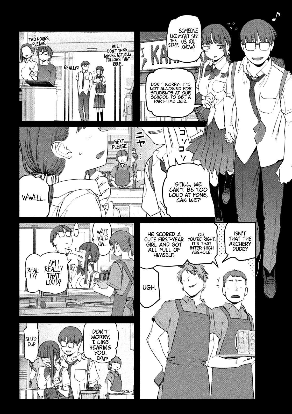 Getsuyoubi no Tawawa (Serialization) Chapter 80 page 3 - Chapter 80: Jitome-chan, Part 13