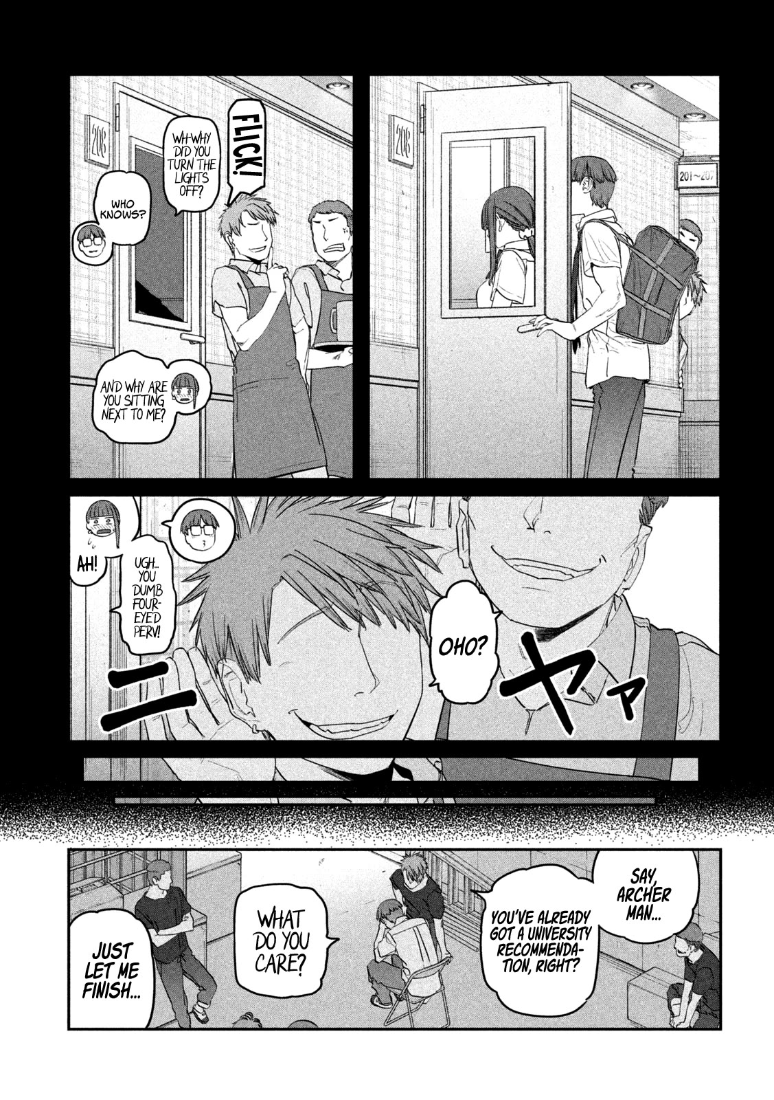 Getsuyoubi no Tawawa (Serialization) Chapter 80 page 4 - Chapter 80: Jitome-chan, Part 13