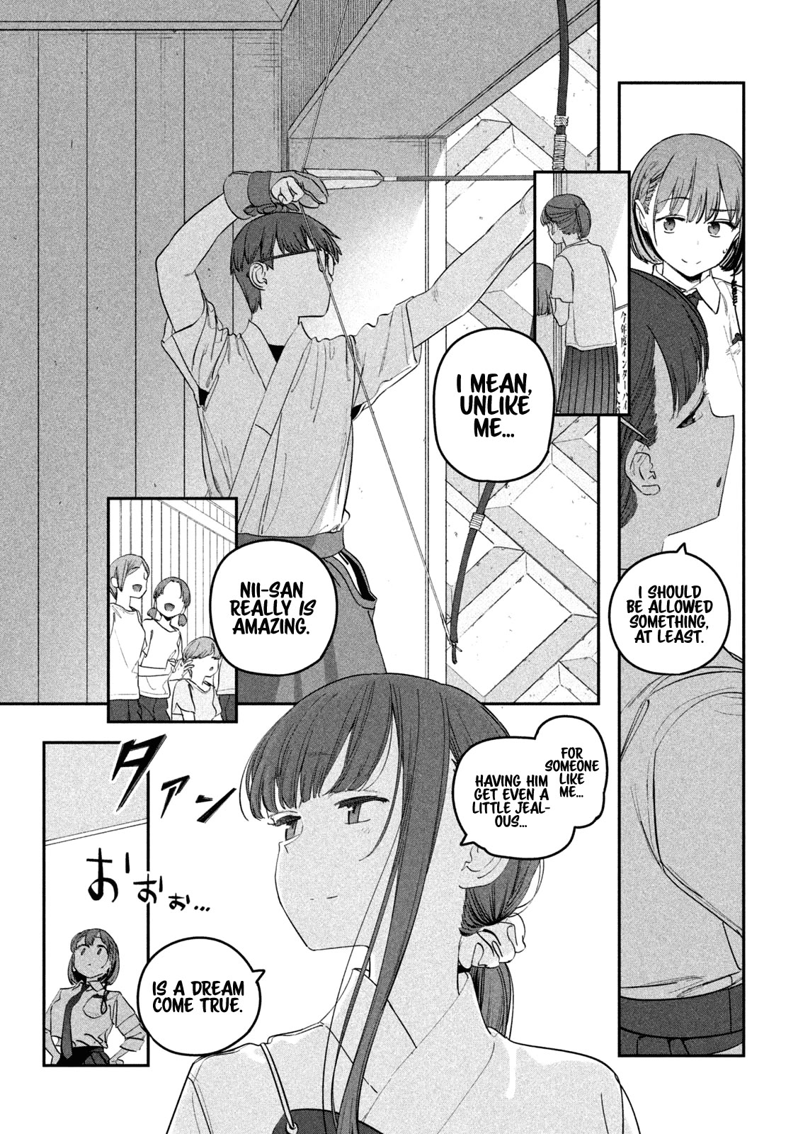 Getsuyoubi no Tawawa (Serialization) Chapter 81 page 12 - Chapter 81: Jitome-chan, Part 14