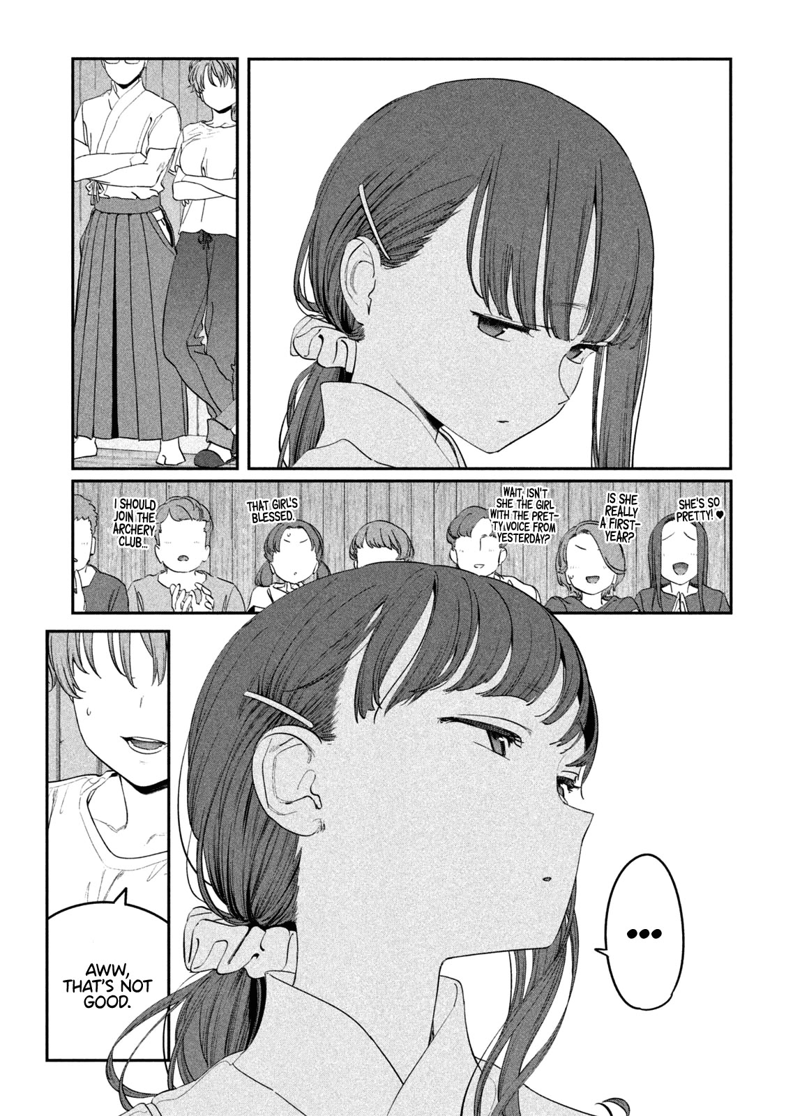Getsuyoubi no Tawawa (Serialization) Chapter 81 page 4 - Chapter 81: Jitome-chan, Part 14