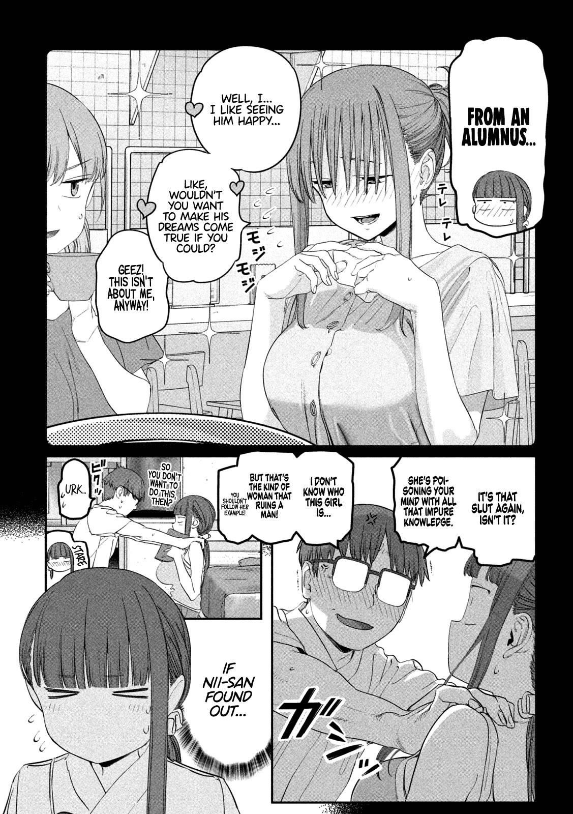 Getsuyoubi no Tawawa (Serialization) Chapter 82 page 6 - Chapter 82: Maegami-chan, Part 20