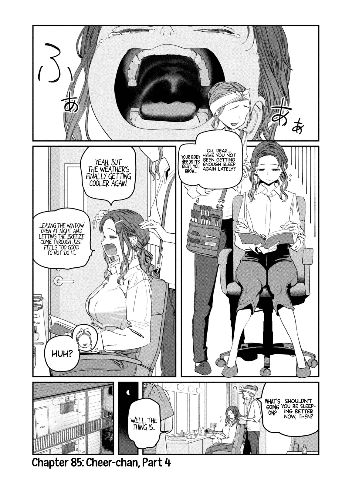 Getsuyoubi no Tawawa (Serialization) Chapter 85 page 2 - Chapter 85: Cheer-chan, Part 4