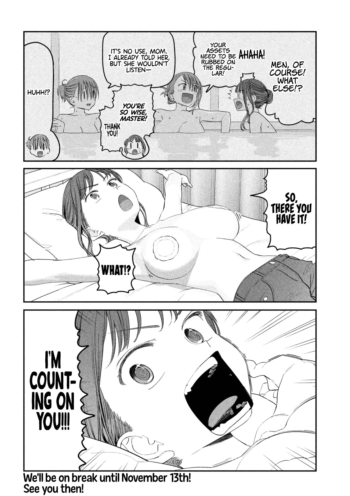 Getsuyoubi no Tawawa (Serialization) Chapter 86 page 13 - Chapter 86: Cheer-chan, Part 5