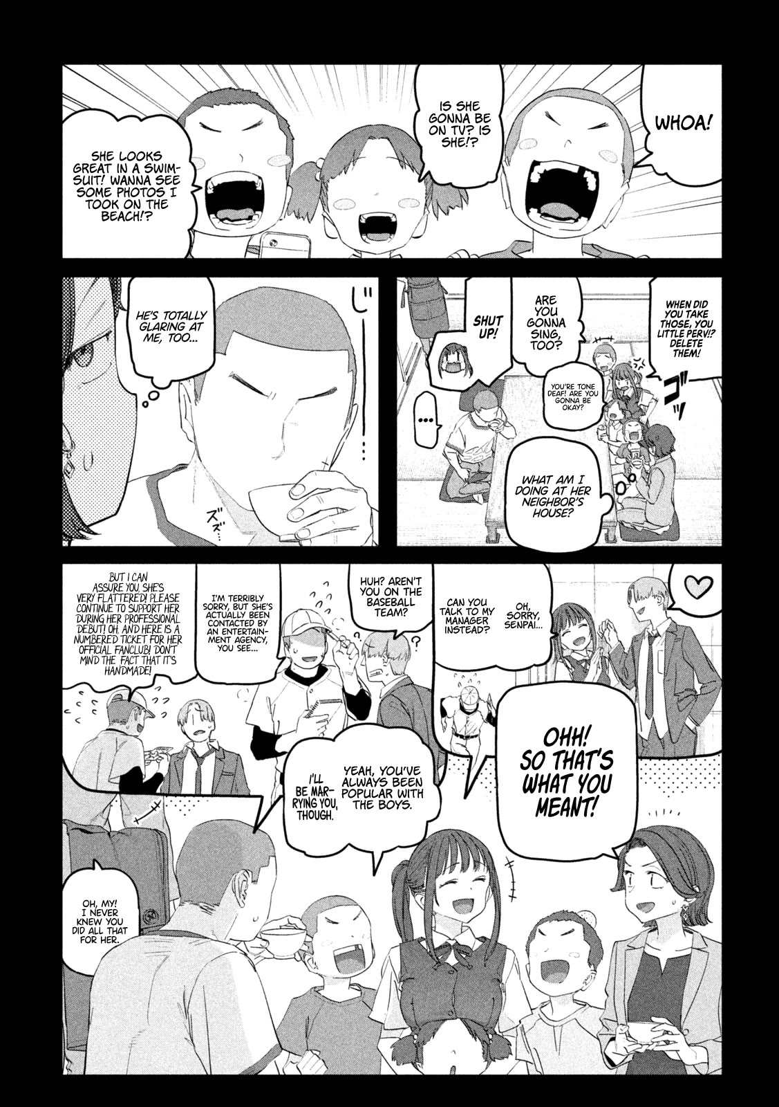 Getsuyoubi no Tawawa (Serialization) Chapter 88 page 6 - Chapter 88: Cheer-chan, Part 7