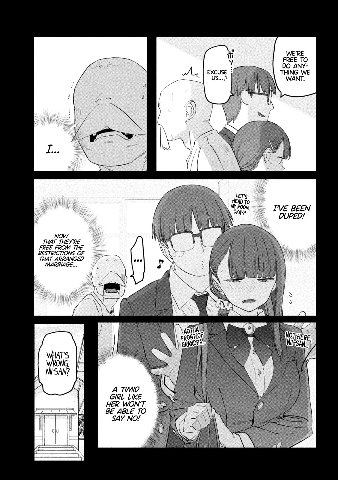 Getsuyoubi no Tawawa (Serialization) Chapter 90 page 5 - Chapter 90: Jitome-chan, Part 15