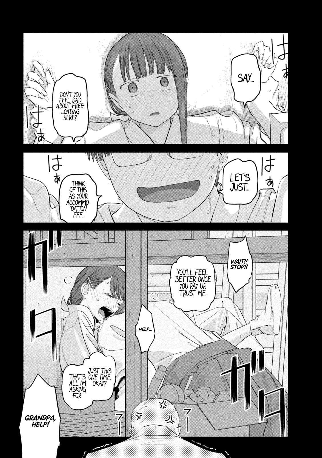 Getsuyoubi no Tawawa (Serialization) Chapter 90 page 6 - Chapter 90: Jitome-chan, Part 15