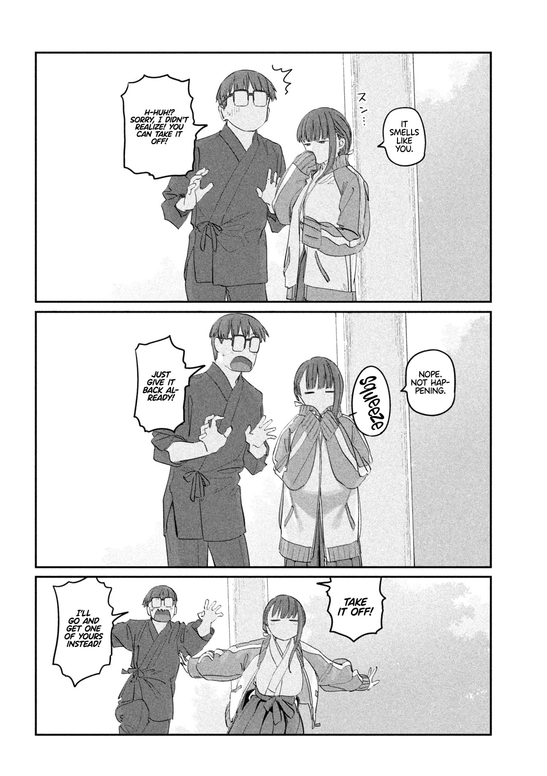 Getsuyoubi no Tawawa (Serialization) Chapter 90 page 8 - Chapter 90: Jitome-chan, Part 15