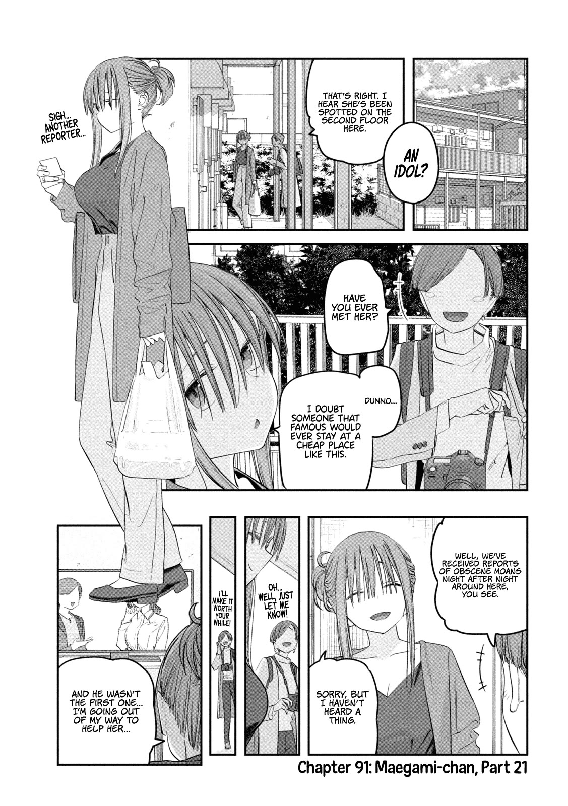 Getsuyoubi no Tawawa (Serialization) Chapter 91 page 2 - Chapter 91: Maegami-chan, Part 21