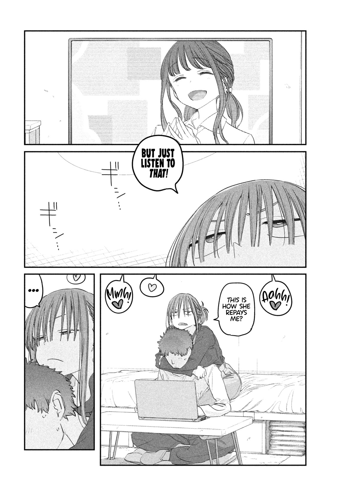 Getsuyoubi no Tawawa (Serialization) Chapter 91 page 3 - Chapter 91: Maegami-chan, Part 21
