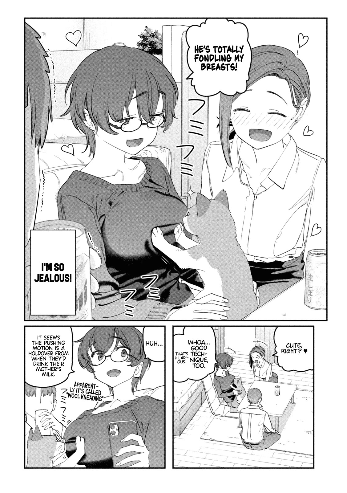 Getsuyoubi no Tawawa (Serialization) Chapter 93 page 3 - Chapter 93: Kouhai-chan, Part 23