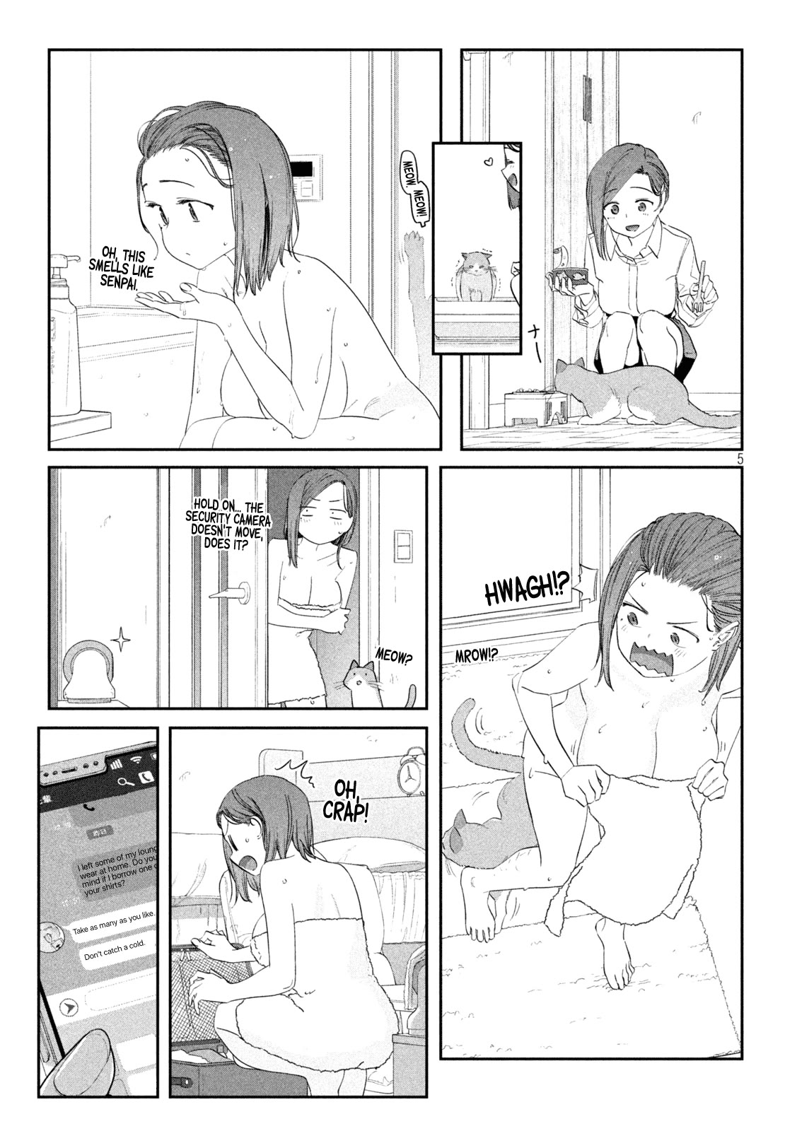 Getsuyoubi no Tawawa (Serialization) Chapter 94 page 6 - Chapter 94: Kouhai-chan, Part 24