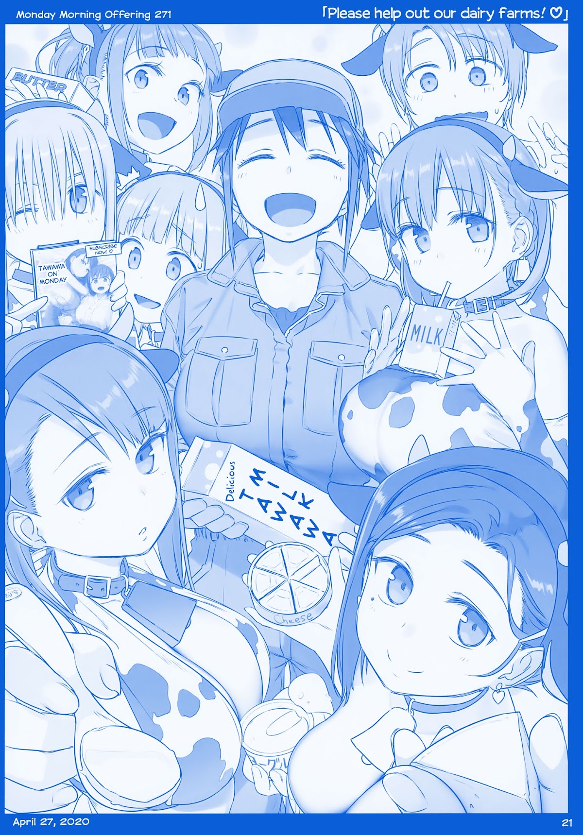 Getsuyoubi no Tawawa Chapter 10 page 21 - Chapter 10: Getsuyoubi no Tawawa Sono X