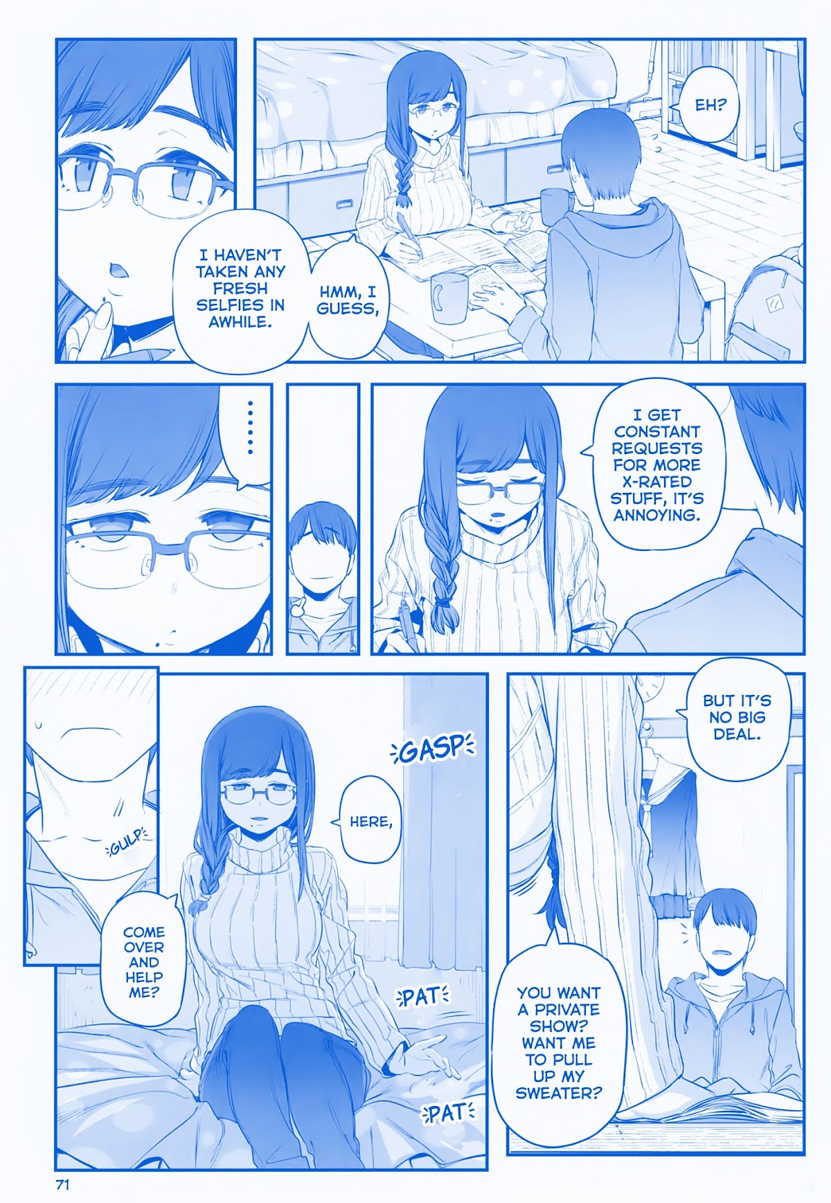 Getsuyoubi no Tawawa Chapter 10 page 71 - Chapter 10: Getsuyoubi no Tawawa Sono X