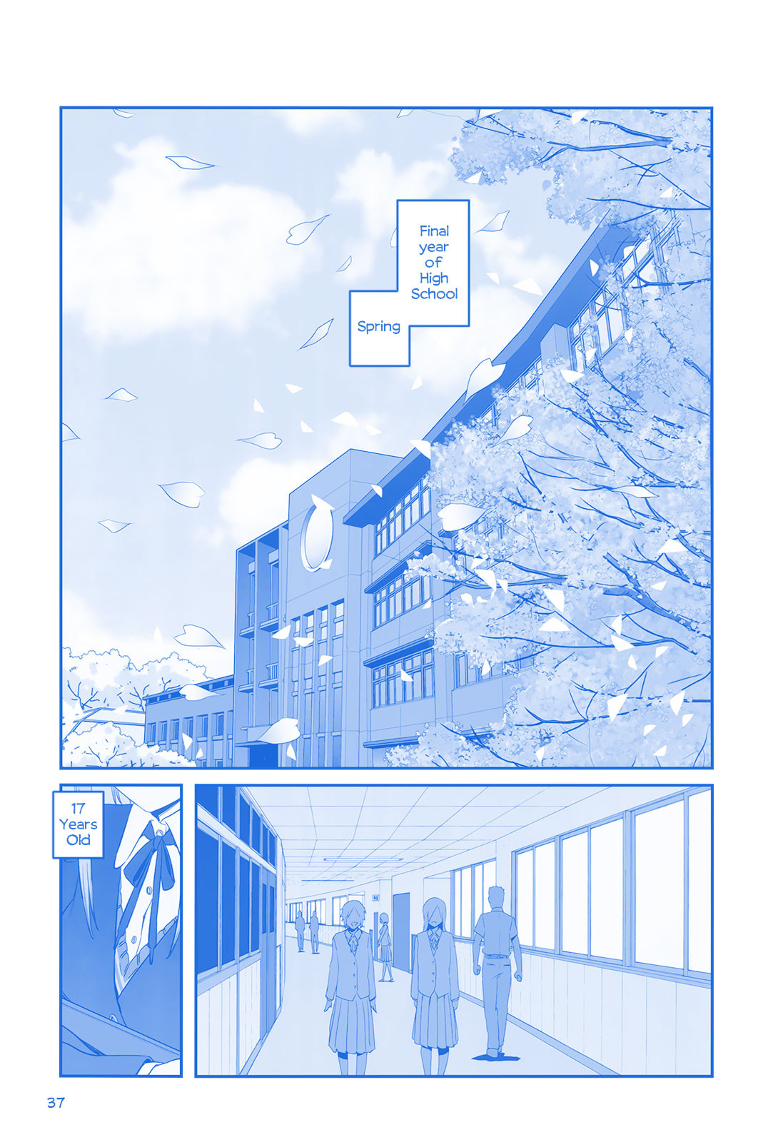 Getsuyoubi no Tawawa Chapter 12 page 1 - Chapter 12: Part IV: Maegami-chan (Bangs) Manga