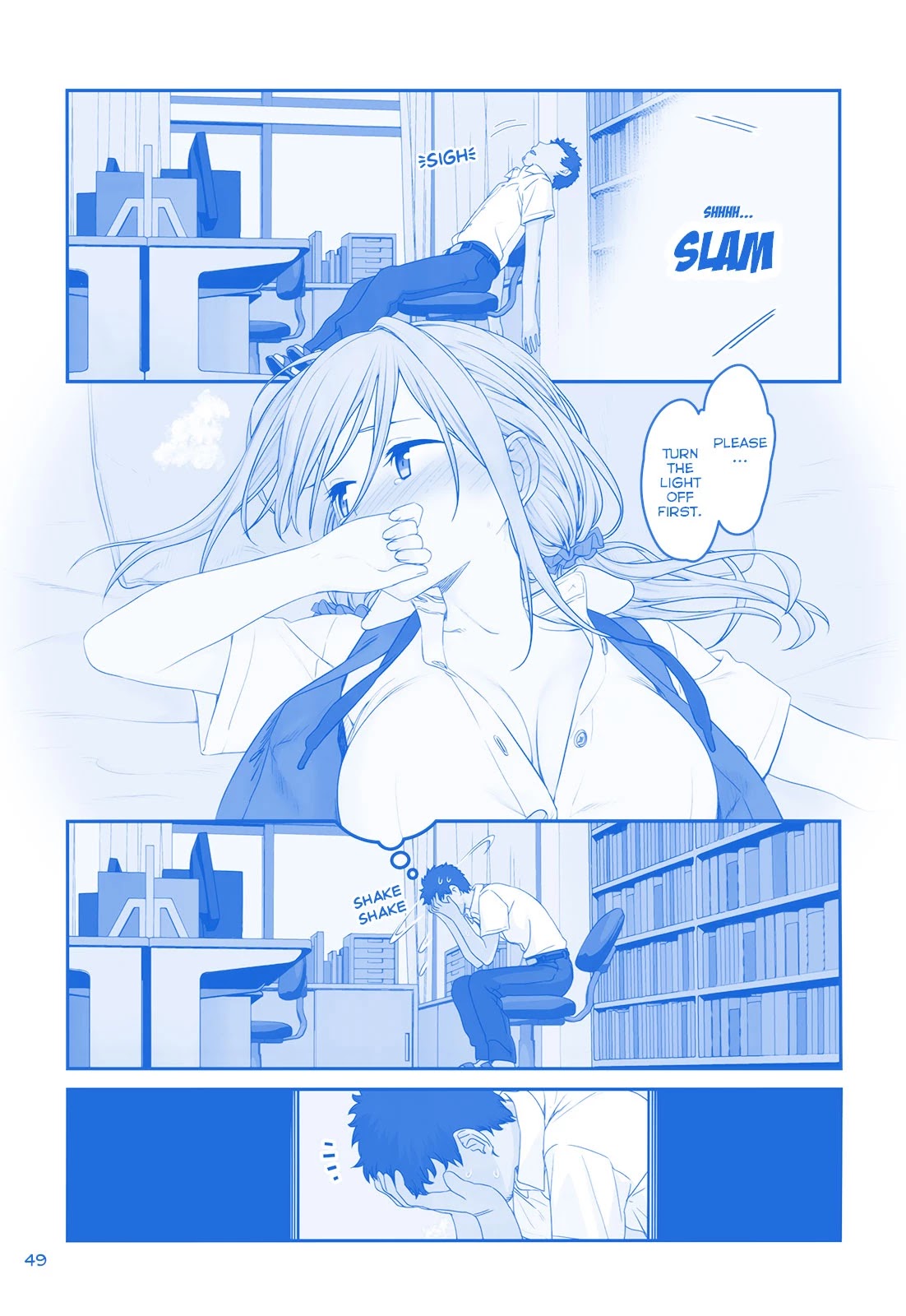Getsuyoubi no Tawawa Chapter 12 page 13 - Chapter 12: Part IV: Maegami-chan (Bangs) Manga