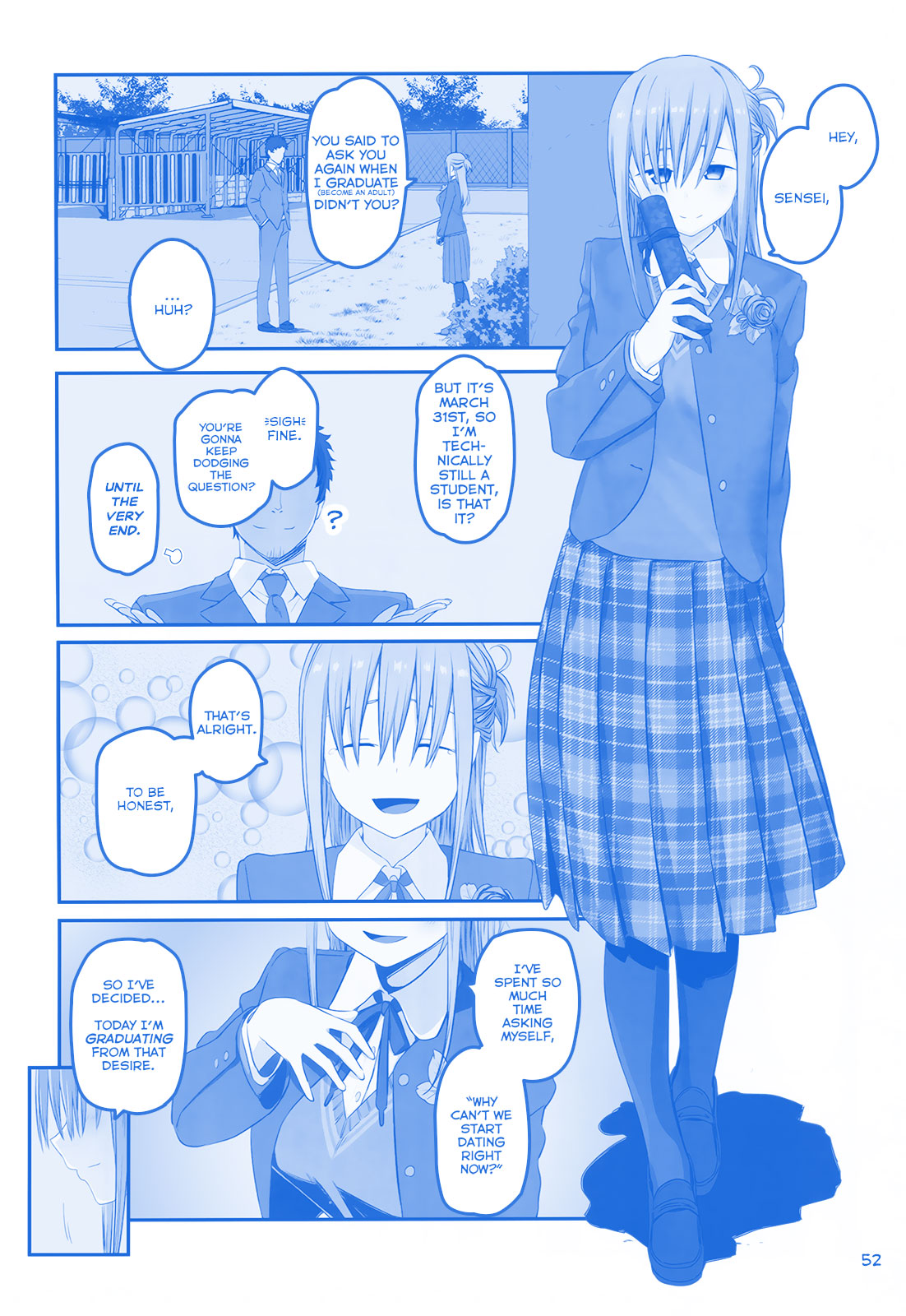 Getsuyoubi no Tawawa Chapter 12 page 16 - Chapter 12: Part IV: Maegami-chan (Bangs) Manga