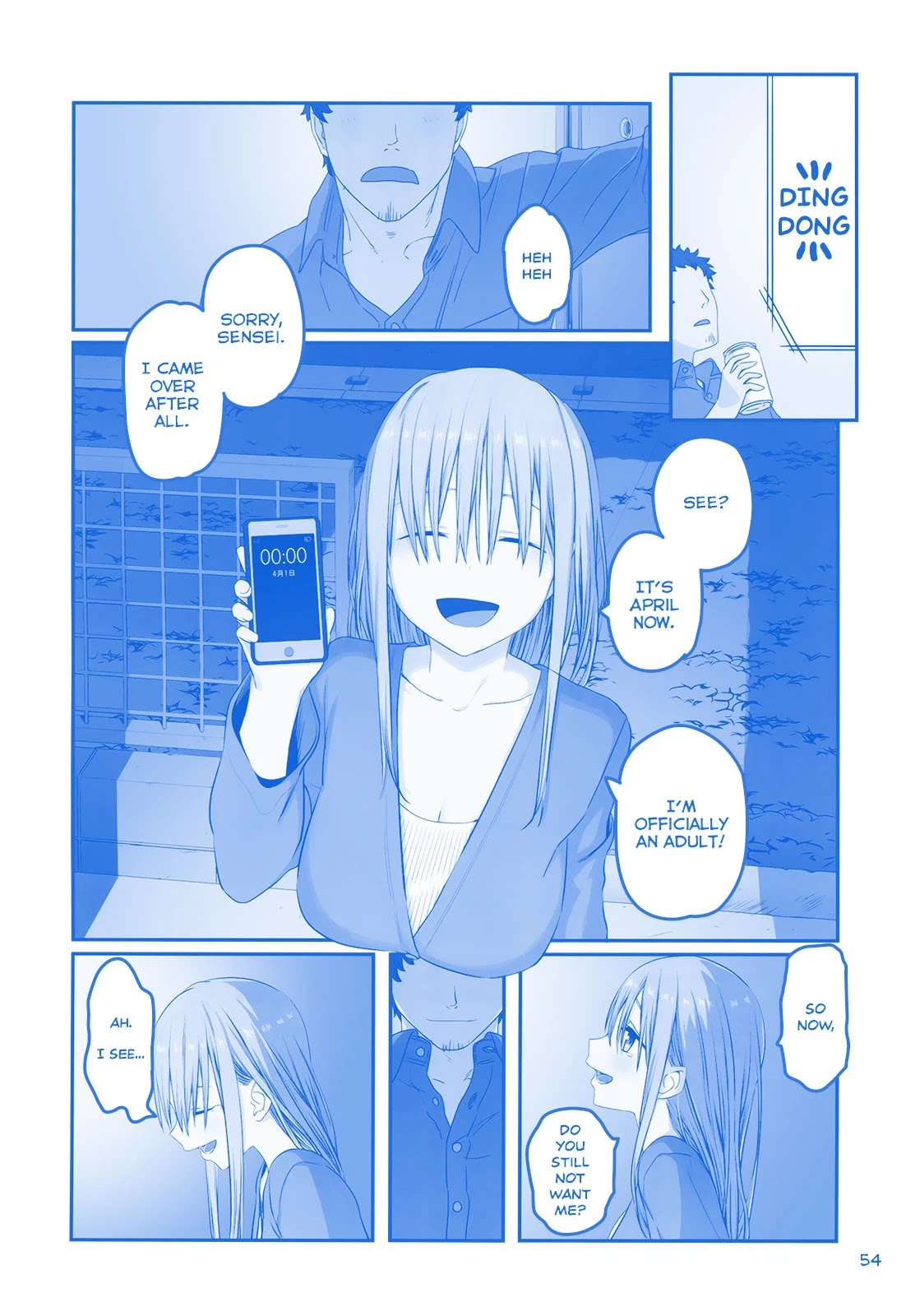 Getsuyoubi no Tawawa Chapter 12 page 18 - Chapter 12: Part IV: Maegami-chan (Bangs) Manga