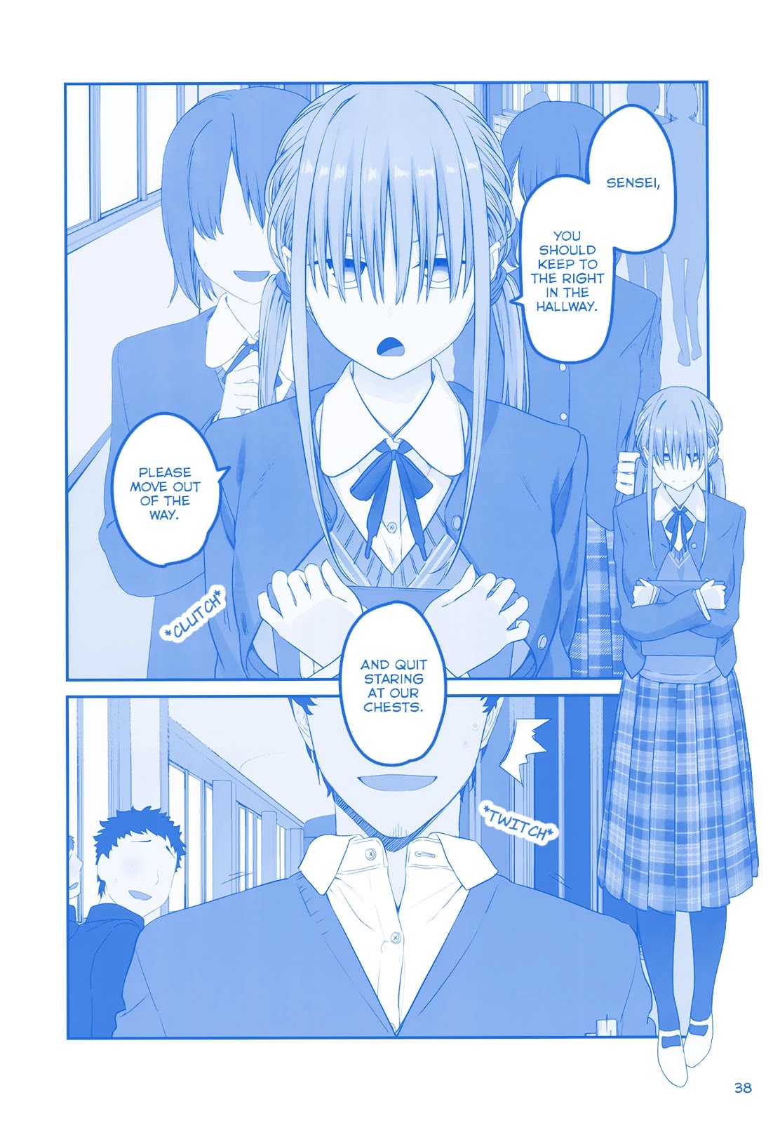 Getsuyoubi no Tawawa Chapter 12 page 2 - Chapter 12: Part IV: Maegami-chan (Bangs) Manga