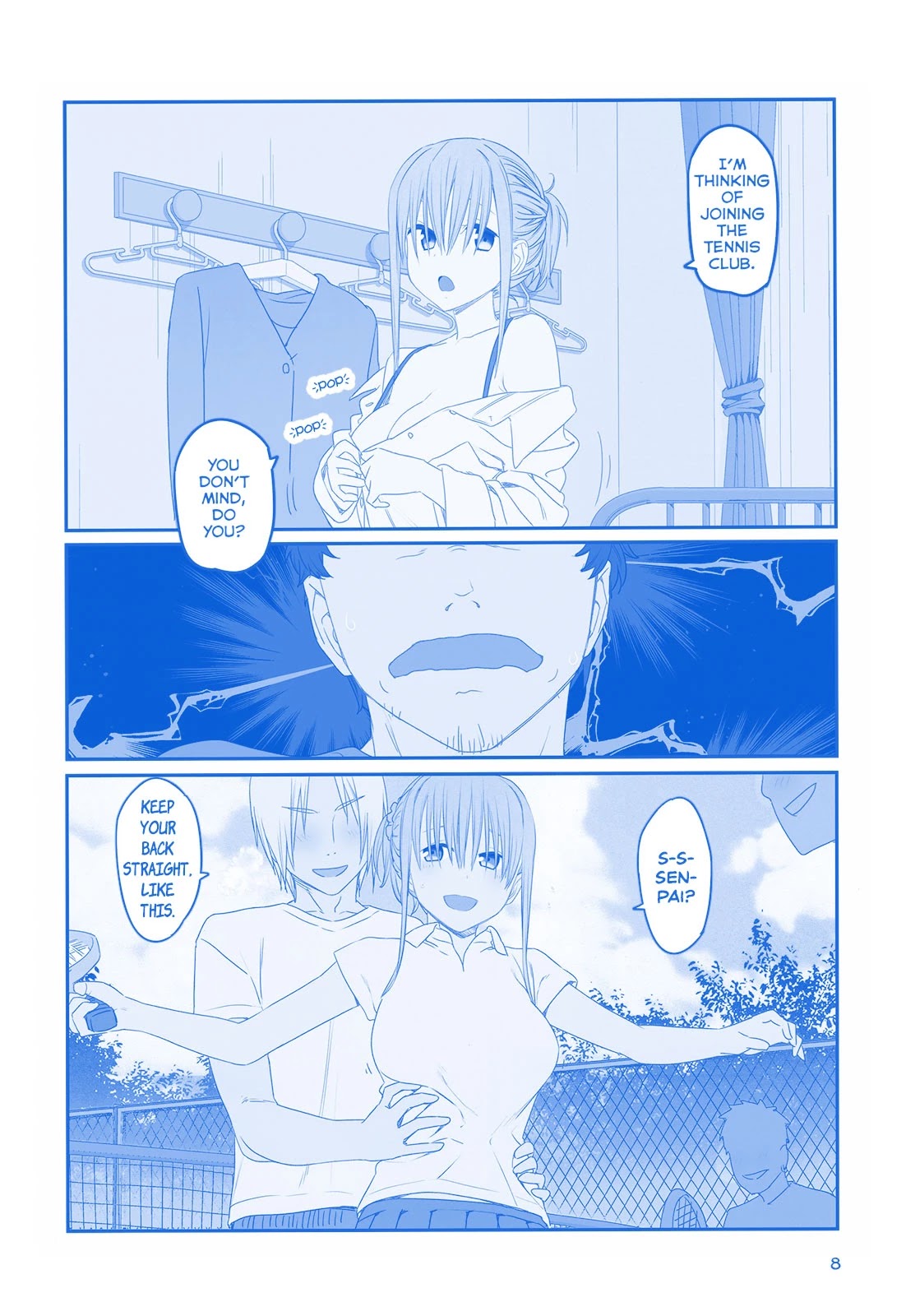 Getsuyoubi no Tawawa Chapter 14 page 8 - Chapter 14: Part IV: Bonus - Comiket 92 Special Edition