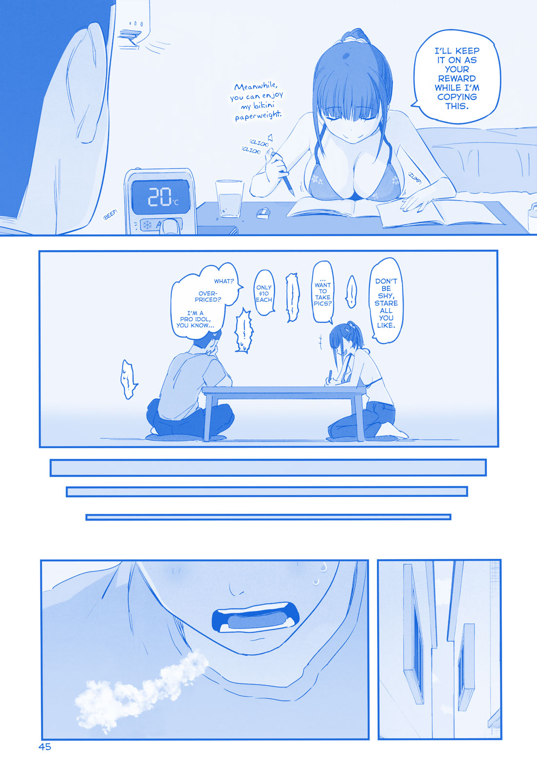Getsuyoubi no Tawawa Chapter 16 page 21 - Chapter 16: Part V: Manga