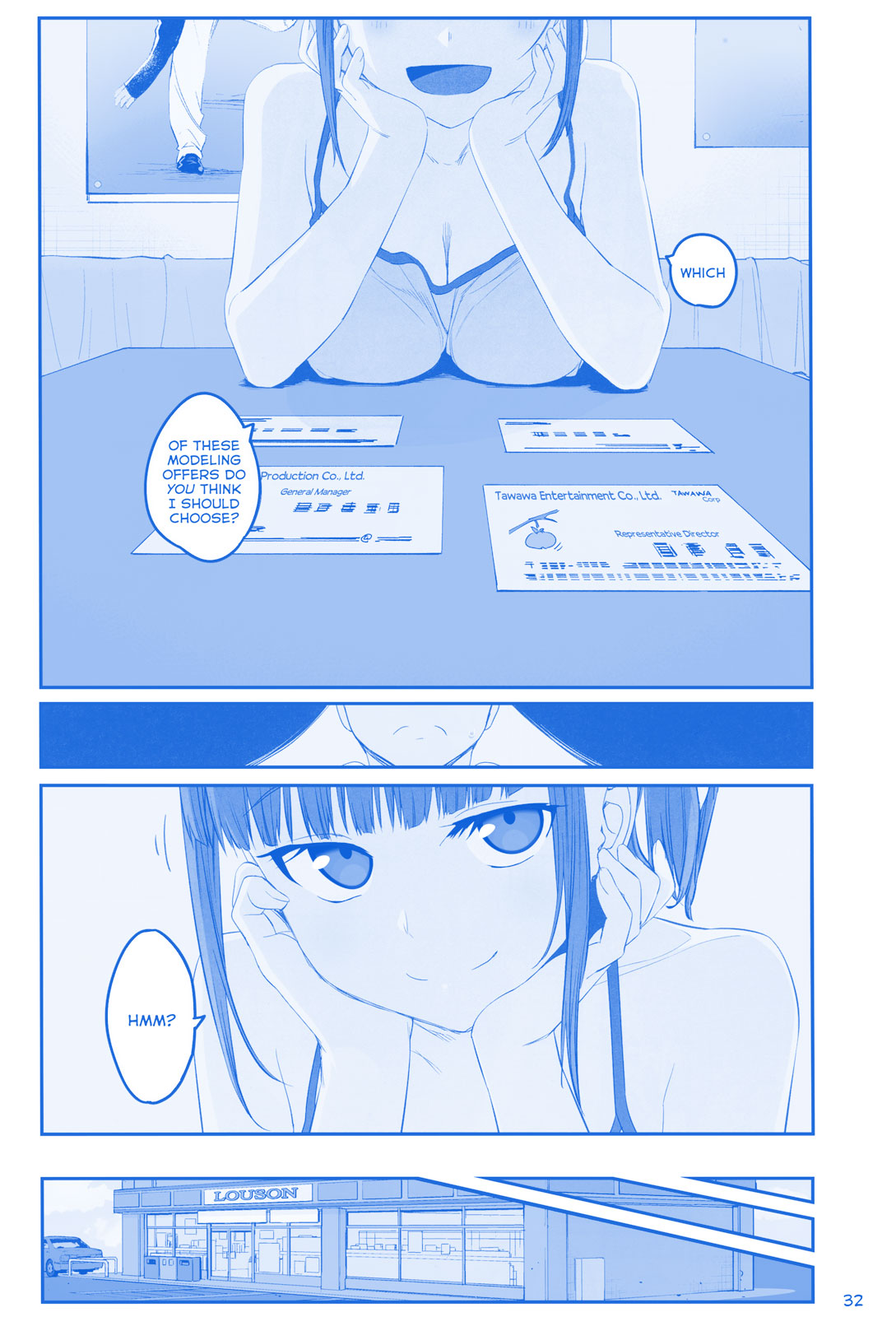 Getsuyoubi no Tawawa Chapter 16 page 8 - Chapter 16: Part V: Manga