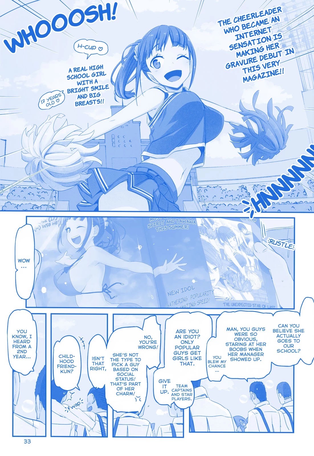 Getsuyoubi no Tawawa Chapter 16 page 9 - Chapter 16: Part V: Manga