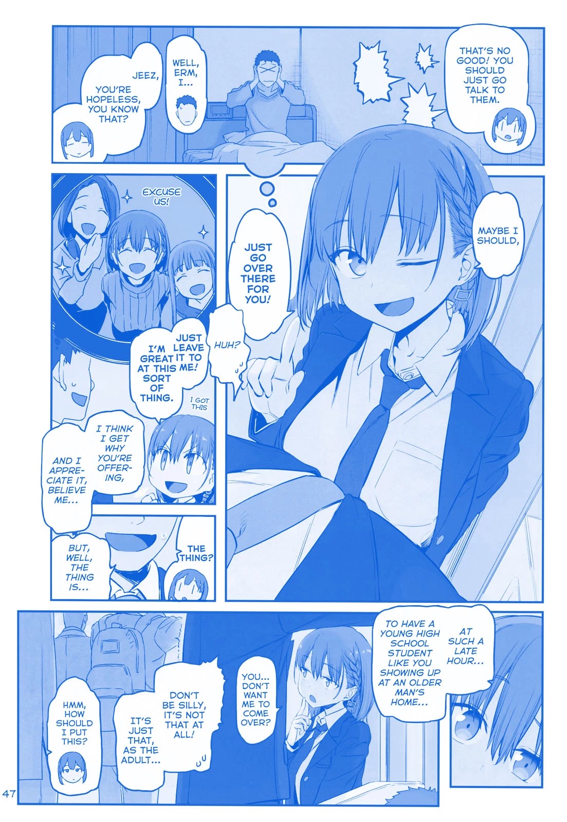 Getsuyoubi no Tawawa Chapter 19 page 11 - Chapter 19: Part VI: Manga