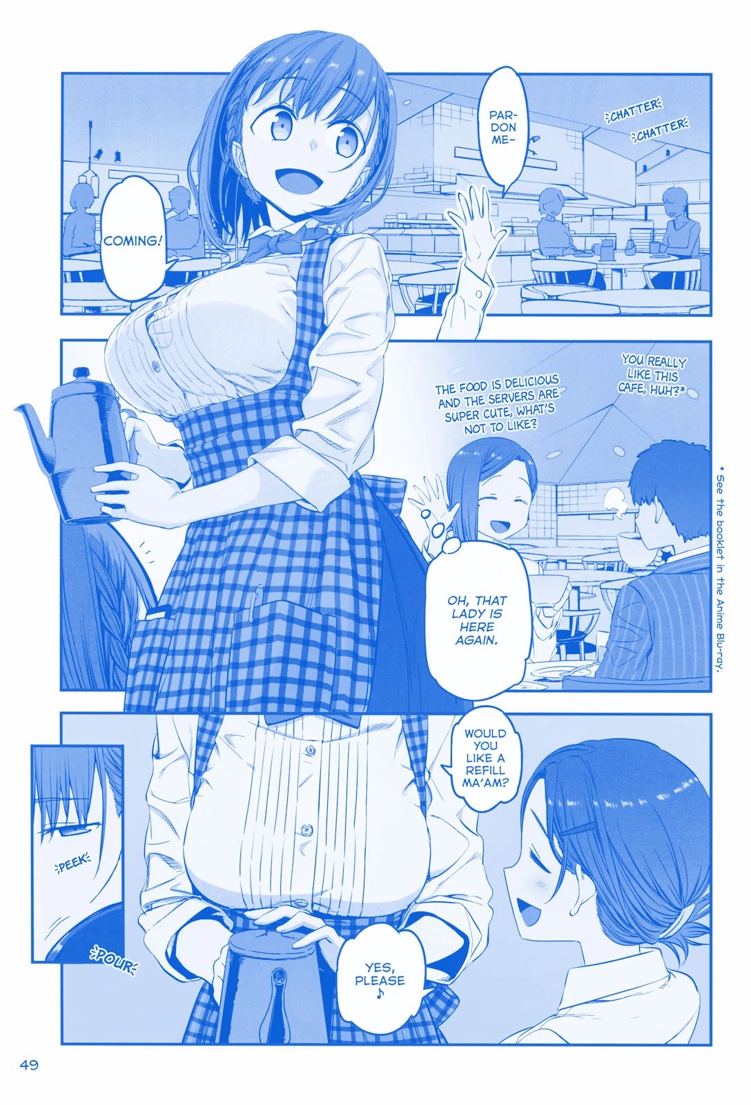 Getsuyoubi no Tawawa Chapter 19 page 13 - Chapter 19: Part VI: Manga