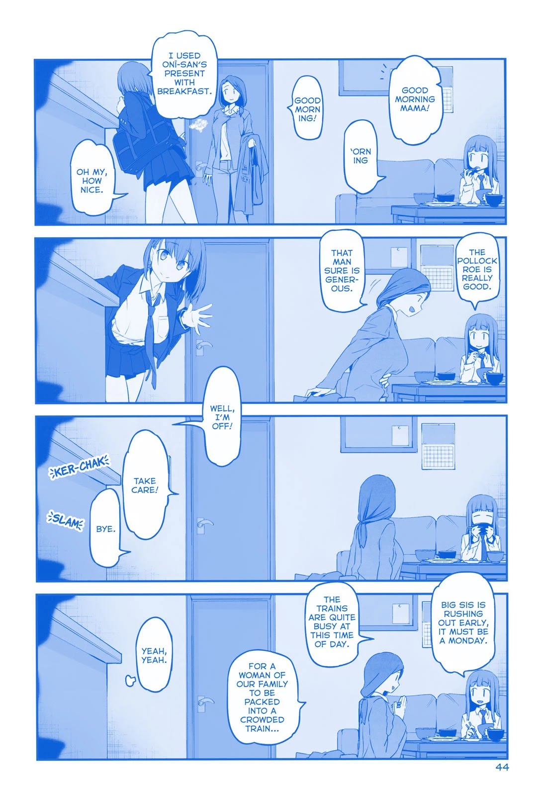 Getsuyoubi no Tawawa Chapter 19 page 8 - Chapter 19: Part VI: Manga