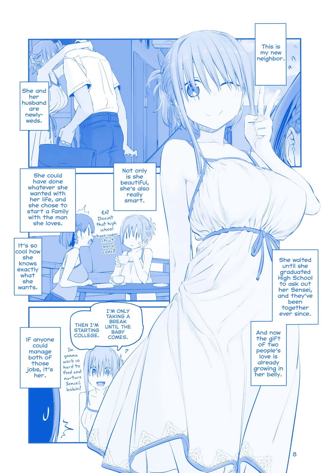 Getsuyoubi no Tawawa Chapter 20 page 8 - Chapter 20: Part VI: Bonus - Comiket 94 Special Edition