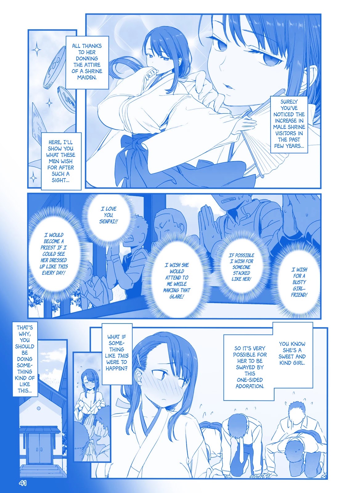 Getsuyoubi no Tawawa Chapter 22 page 13 - Chapter 22: Part VII: Manga