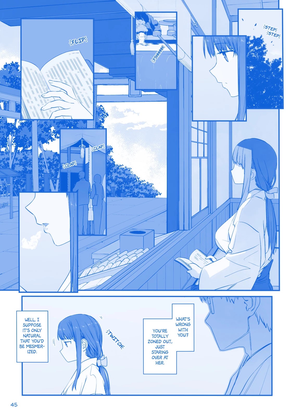 Getsuyoubi no Tawawa Chapter 22 page 17 - Chapter 22: Part VII: Manga
