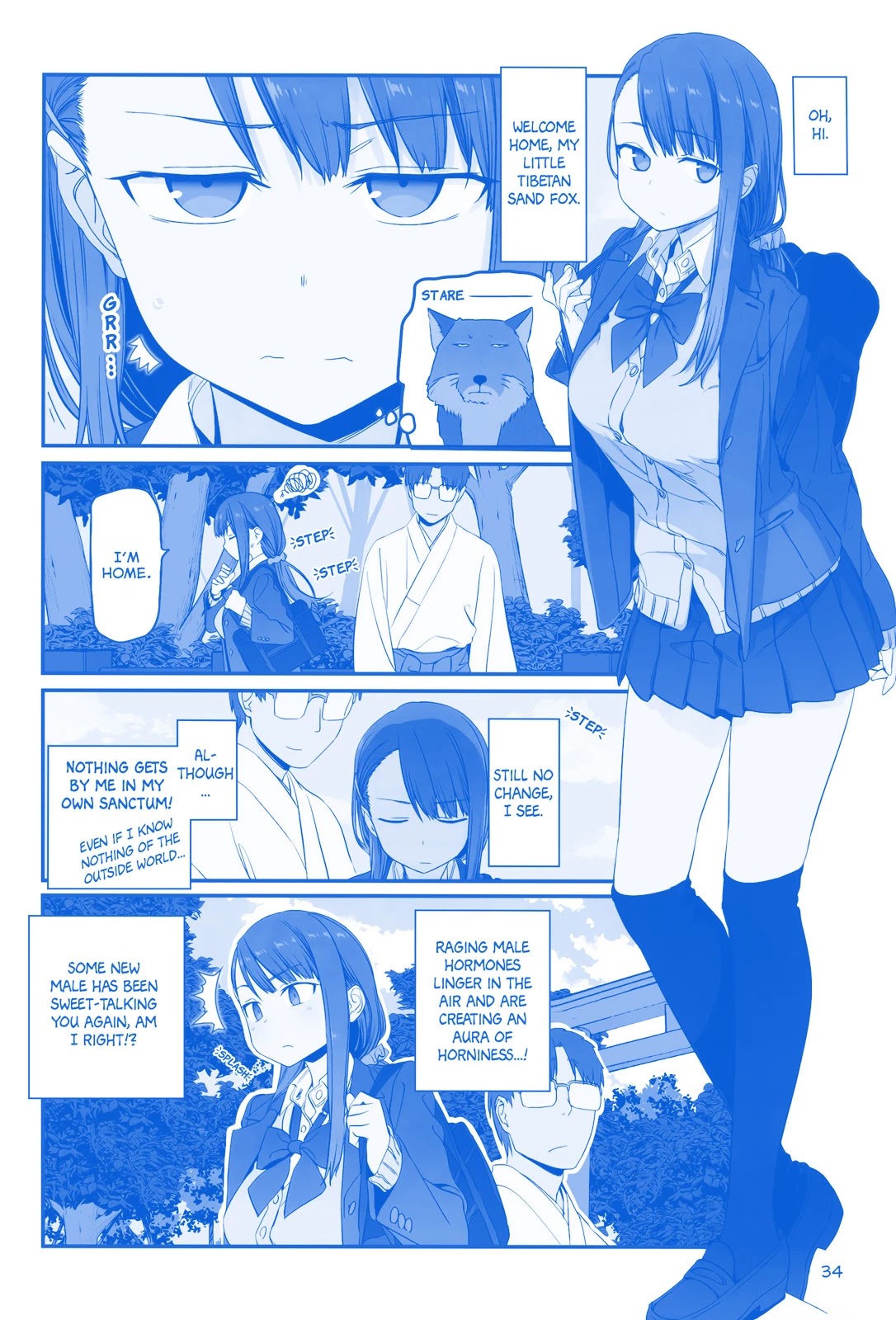 Getsuyoubi no Tawawa Chapter 22 page 6 - Chapter 22: Part VII: Manga