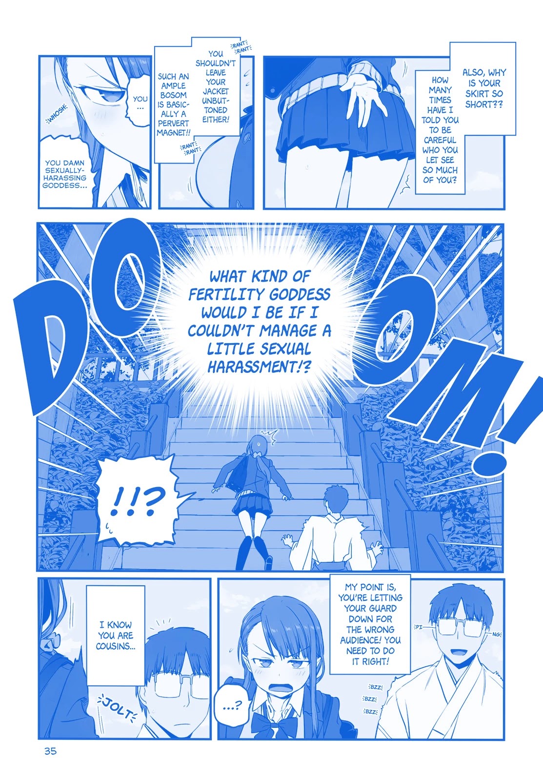 Getsuyoubi no Tawawa Chapter 22 page 7 - Chapter 22: Part VII: Manga