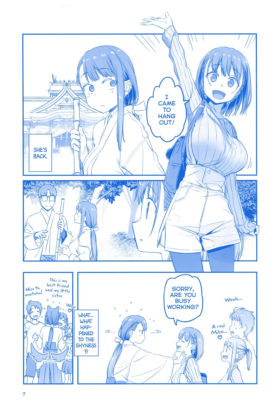 Getsuyoubi no Tawawa Chapter 23 page 6 - Chapter 23: Part VII: Bonus - Comiket 95 Special Edition