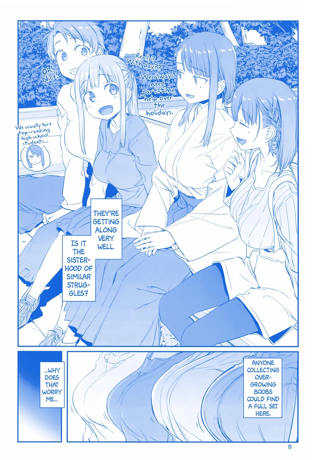 Getsuyoubi no Tawawa Chapter 23 page 7 - Chapter 23: Part VII: Bonus - Comiket 95 Special Edition
