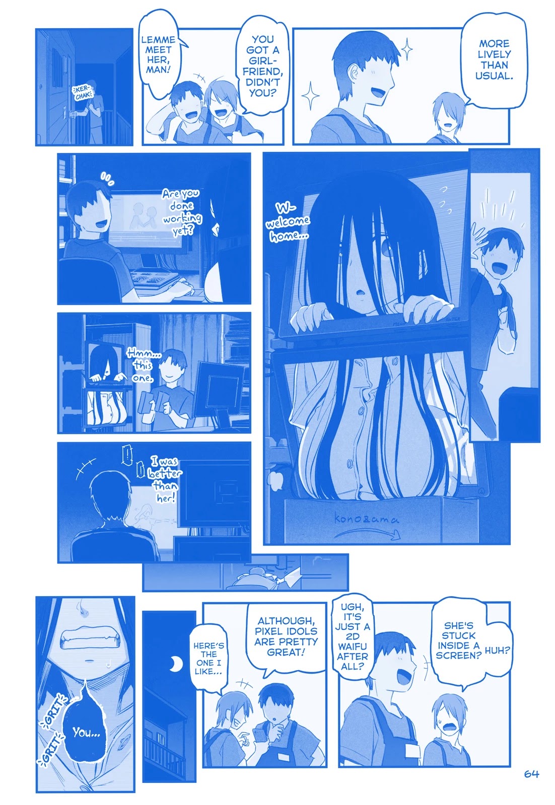 Getsuyoubi no Tawawa Chapter 26 page 4 - Chapter 26: Part VIII: Sada-chan Manga