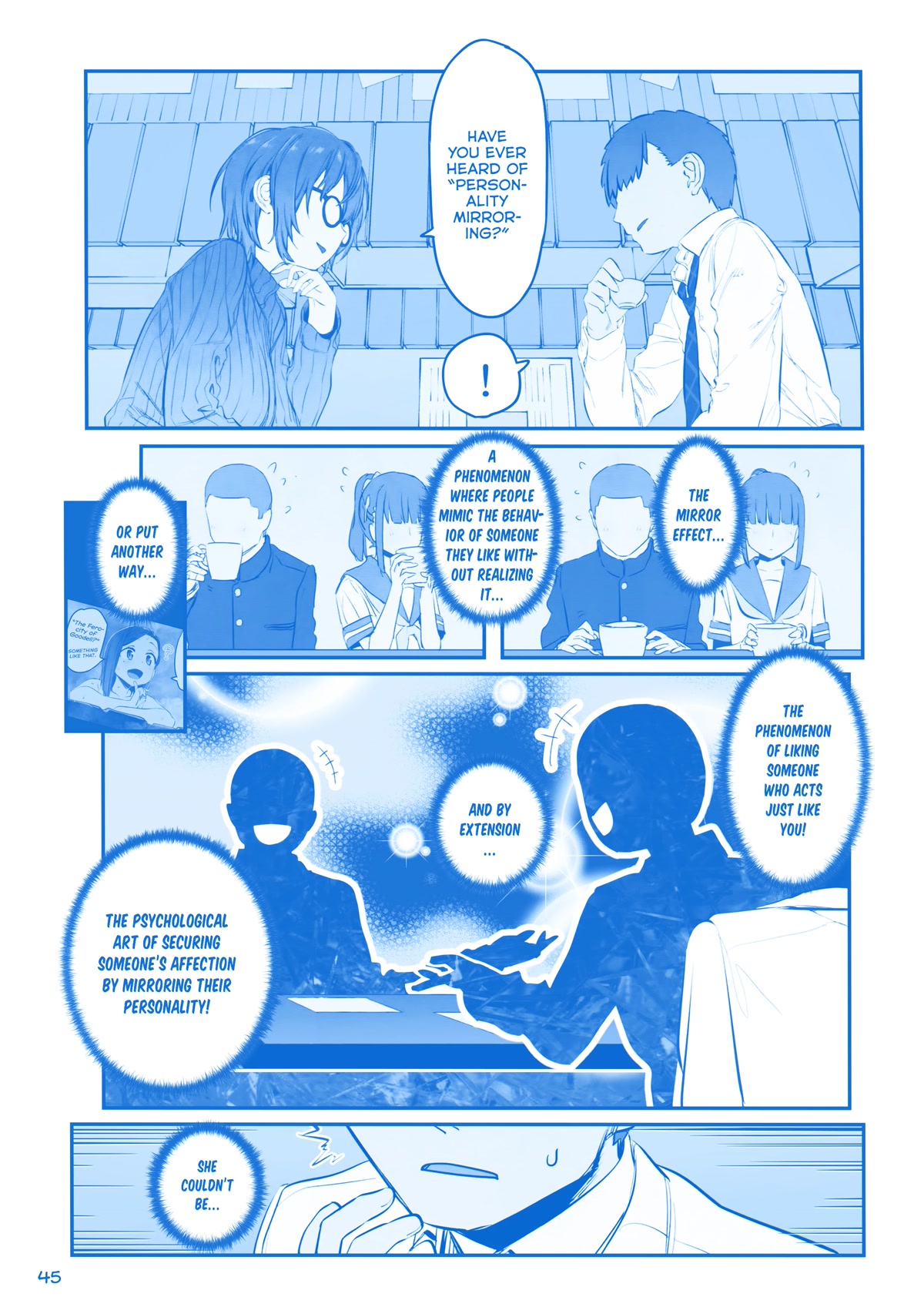 Getsuyoubi no Tawawa Chapter 29 page 17 - Chapter 29: Part IX - Manga: "Kouhai-chan and the Hot Spring"