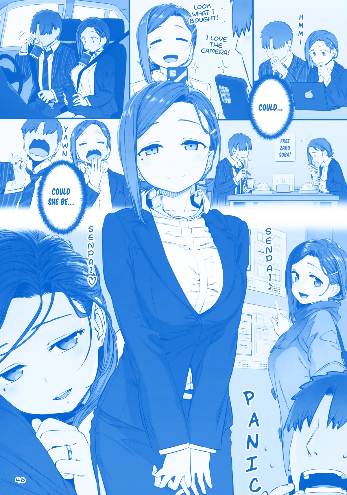 Getsuyoubi no Tawawa Chapter 29 page 18 - Chapter 29: Part IX - Manga: "Kouhai-chan and the Hot Spring"