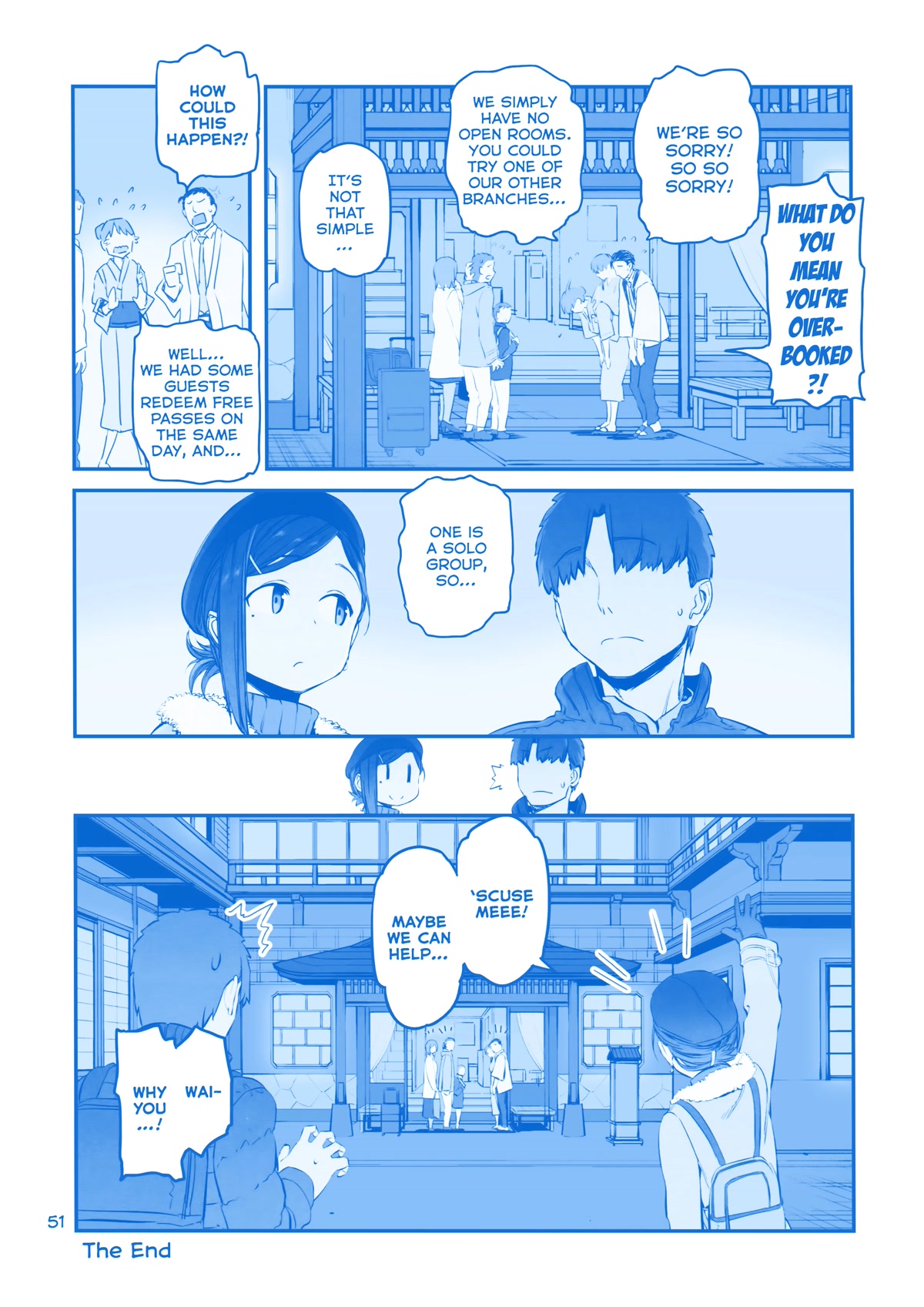 Getsuyoubi no Tawawa Chapter 29 page 23 - Chapter 29: Part IX - Manga: "Kouhai-chan and the Hot Spring"